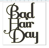 Bad hair day 100 x 100  pack of 5
